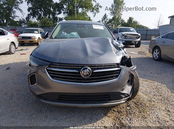LRBFZNR47ND114014 2022 BUICK ENVISION Gray Instrument cluster view