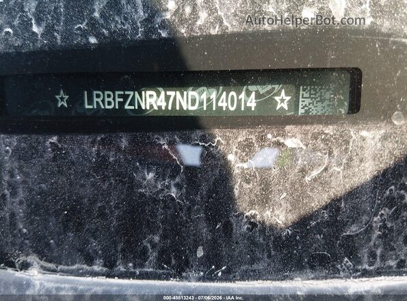 LRBFZNR47ND114014 2022 BUICK ENVISION Gray Engine compartment view