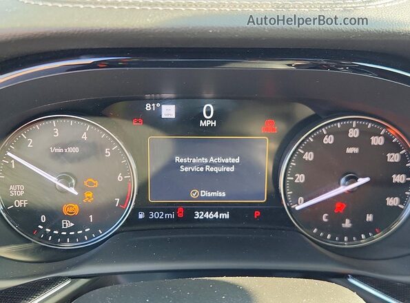 LRBFZNR47ND141701 2022 BUICK ENVISION Gray Սարքավորումների վահանակի տեսք