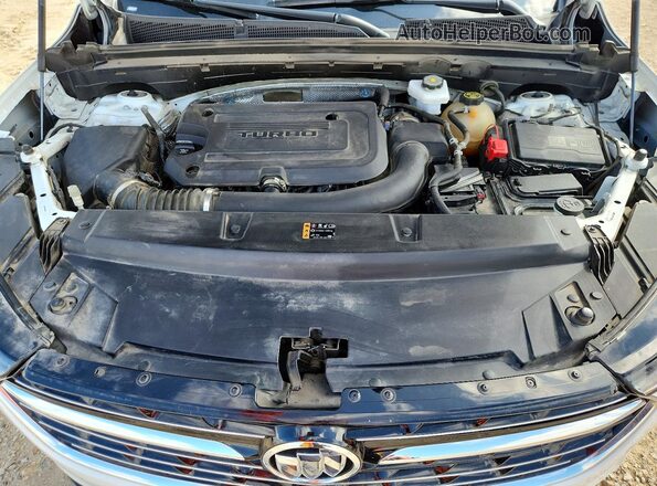 LRBFZNR47PD066596 2023 BUICK ENVISION White ძრავის განყოფილების ხედი