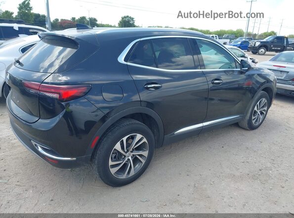 LRBFZNR47PD086833 2023 BUICK ENVISION Черный Задняя правая четверть