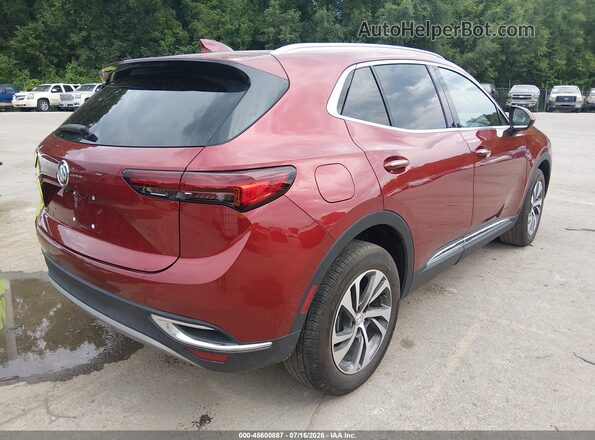 LRBFZNR49PD064428 2023 BUICK ENVISION Red უკანა მარჯვენა