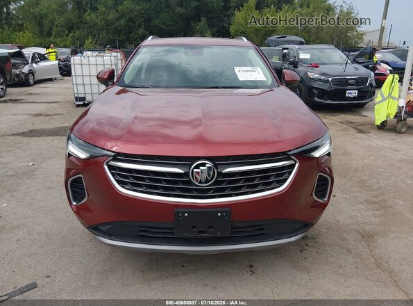 LRBFZNR49PD064428 2023 BUICK ENVISION Red უკანა სალონის ხედი