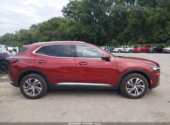 LRBFZNR49PD064428 2023 BUICK ENVISION Red სალონის 360-გრადუსიანი ხედი