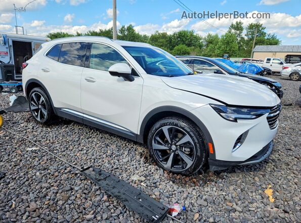 LRBFZNR4XMD053790 2021 BUICK ENVISION White Передня права чверть