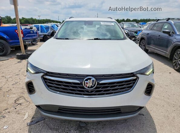 LRBFZNR4XND016157 2022 BUICK ENVISION White Вид спереду