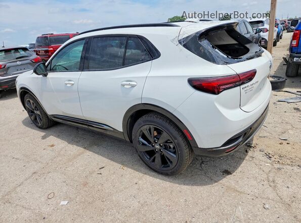 LRBFZNR4XND016157 2022 BUICK ENVISION White Задня ліва чверть