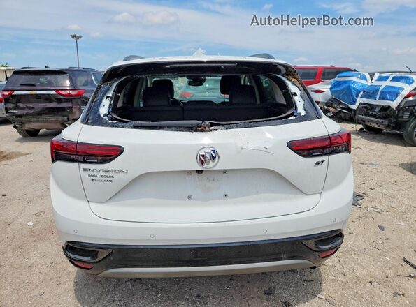 LRBFZNR4XND016157 2022 BUICK ENVISION White Вид ззаду