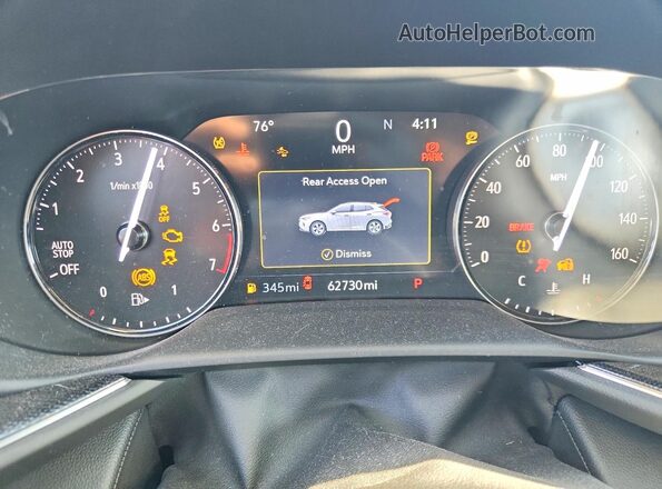 LRBFZNR4XPD013536 2023 BUICK ENVISION White Widok zestawu wskaźników