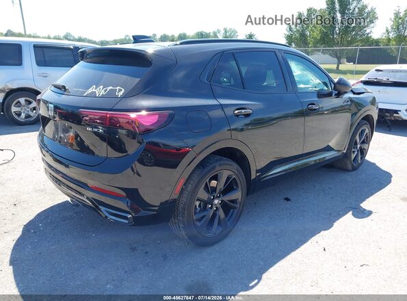 LRBFZPE41RD039107 2024 BUICK ENVISION Черный Задняя правая четверть