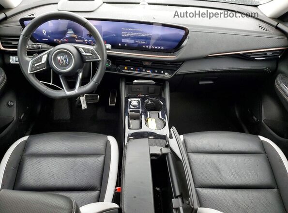 LRBFZME49RD013725 2024 BUICK ENVISION White Widok deski rozdzielczej