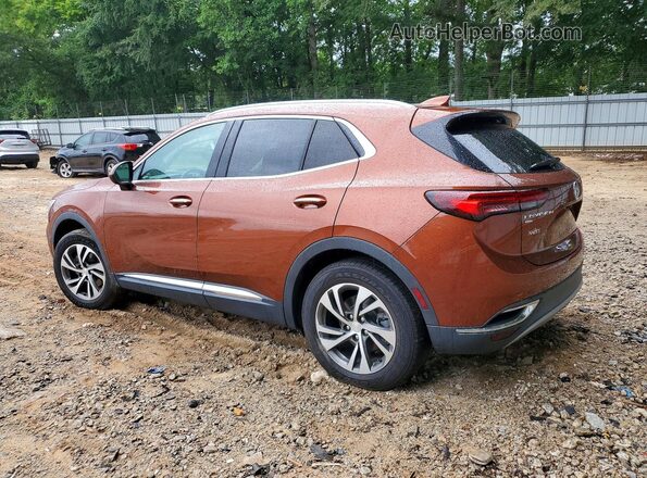 LRBFZPR40MD123535 2021 BUICK ENVISION Brown Rear left