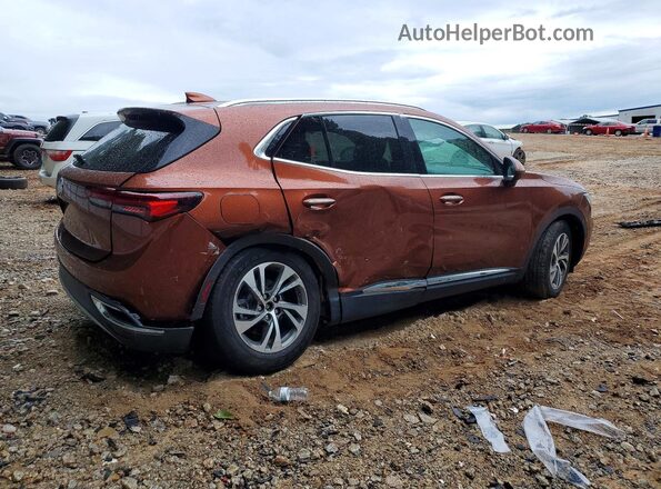 LRBFZPR40MD123535 2021 BUICK ENVISION Brown Rear right