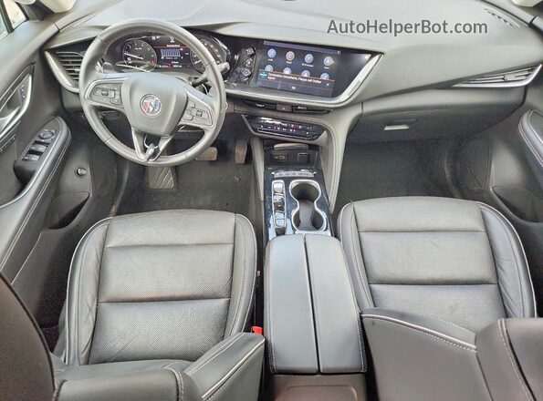 LRBFZPR40MD123535 2021 BUICK ENVISION Brown Dashboard view