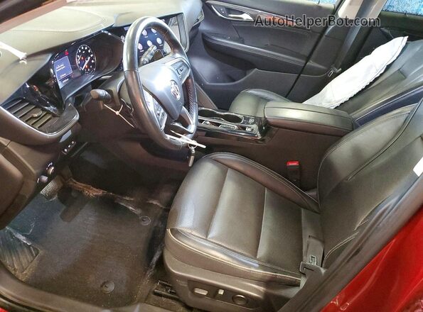 LRBFZPR41MD197157 2021 BUICK ENVISION Red წინა სალონის ხედი