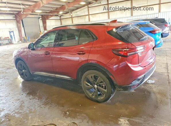 LRBFZPR41MD197157 2021 BUICK ENVISION Red უკანა მარცხენა
