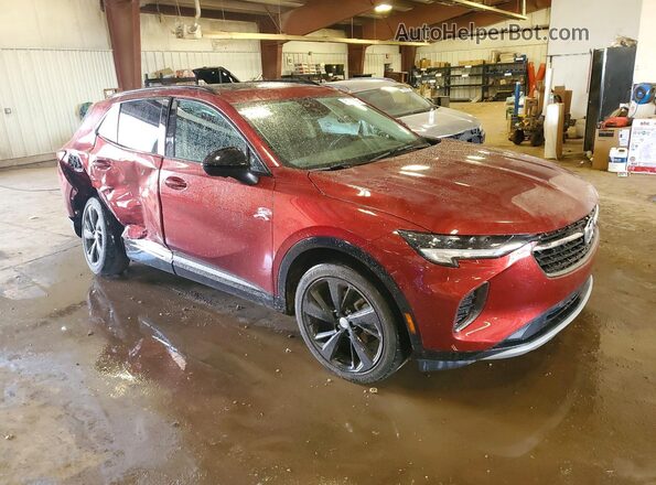 LRBFZPR41MD197157 2021 BUICK ENVISION Red წინა მარჯვენა