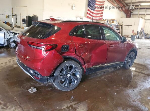 LRBFZPR41MD197157 2021 BUICK ENVISION Red უკანა მარჯვენა