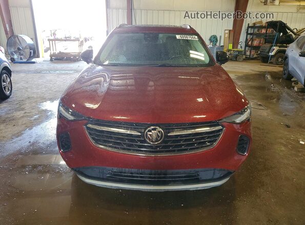 LRBFZPR41MD197157 2021 BUICK ENVISION Red წინა ხედი