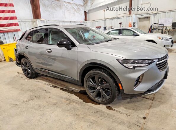 LRBFZPR41PD038904 2023 BUICK ENVISION Gray Передня права чверть