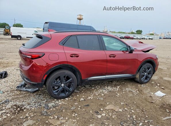 LRBFZPR42MD080171 2021 BUICK ENVISION Red Задня права чверть