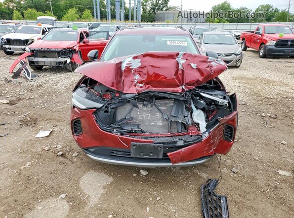 LRBFZPR42MD080171 2021 BUICK ENVISION Red Вид спереду