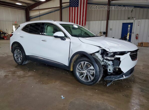 LRBFZPR42PD052438 2023 BUICK ENVISION White Передня права чверть