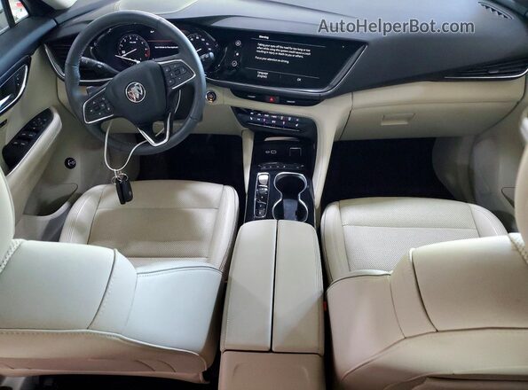 LRBFZPR42PD052438 2023 BUICK ENVISION White Вид панелі приладів