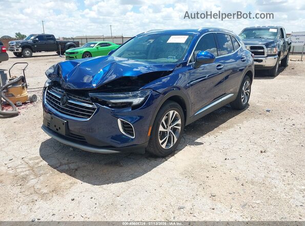 LRBFZPR44PD189428 2023 BUICK ENVISION Blue Передня ліва чверть