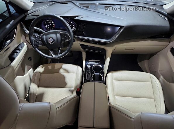 LRBFZPR45MD065308 2021 BUICK ENVISION White Dashboard view