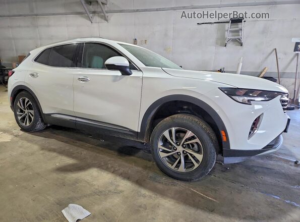 LRBFZPR45MD065308 2021 BUICK ENVISION White Front right