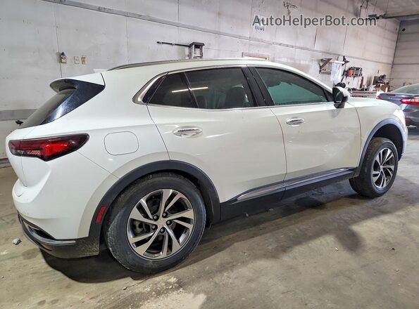 LRBFZPR45MD065308 2021 BUICK ENVISION White Rear right