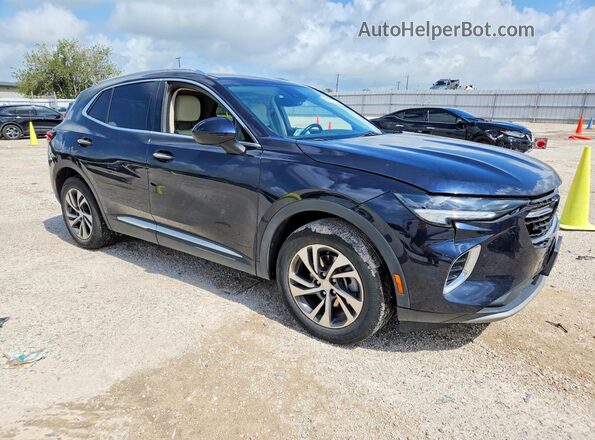 LRBFZPR45MD089558 2021 BUICK ENVISION Синий Передняя правая четверть