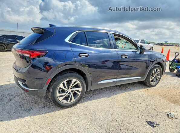 LRBFZPR45MD089558 2021 BUICK ENVISION Синий Задняя правая четверть