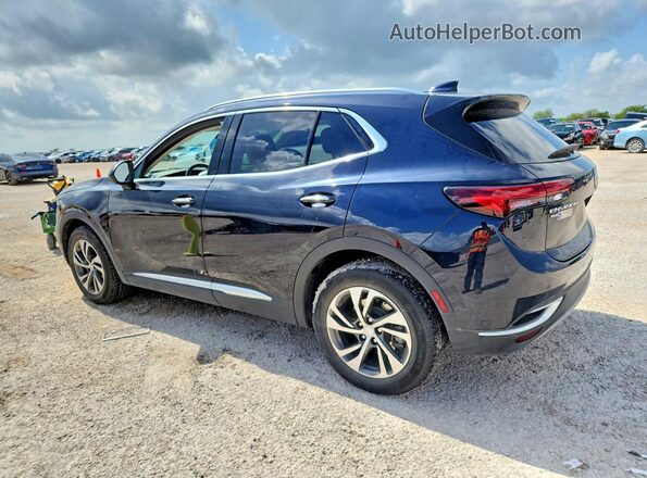 LRBFZPR45MD089558 2021 BUICK ENVISION Синий Задняя левая четверть