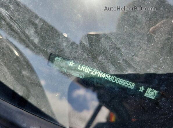 LRBFZPR45MD089558 2021 BUICK ENVISION Синий Вид наклейки с VIN-кодом