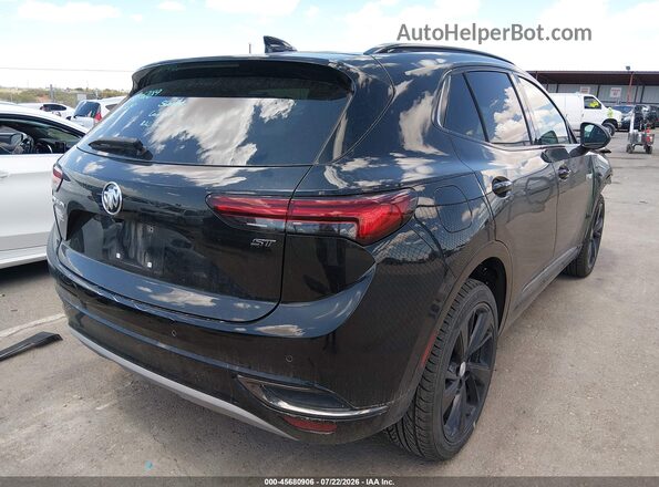 LRBFZPR47MD125590 2021 BUICK ENVISION Черный Задняя правая четверть