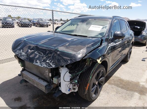 LRBFZPR47MD125590 2021 BUICK ENVISION Черный Передняя левая четверть