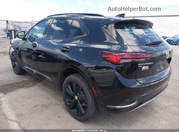 LRBFZPR47MD125590 2021 BUICK ENVISION Черный Задняя левая четверть