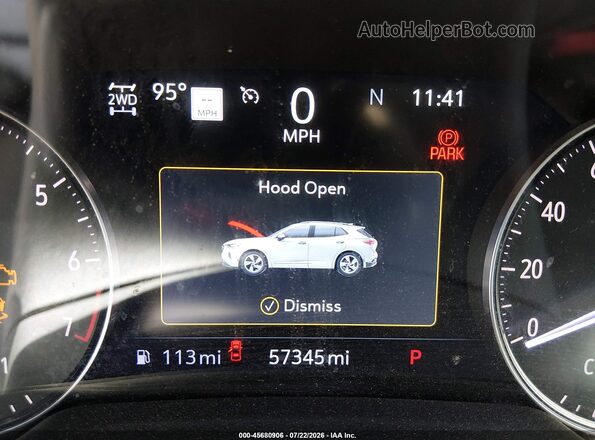 LRBFZPR47MD125590 2021 BUICK ENVISION Черный 
