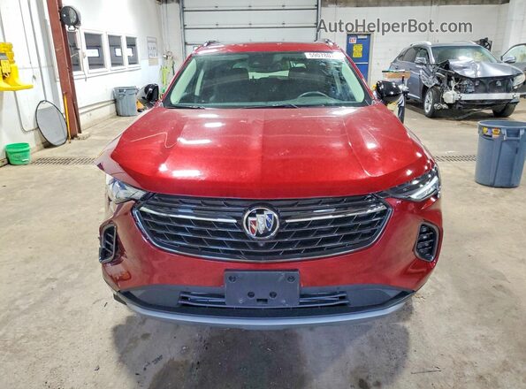 LRBFZPR47MD148805 2021 BUICK ENVISION Red Vista frontal