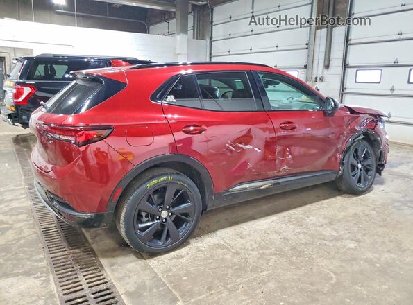 LRBFZPR47MD148805 2021 BUICK ENVISION Red Trasero derecho