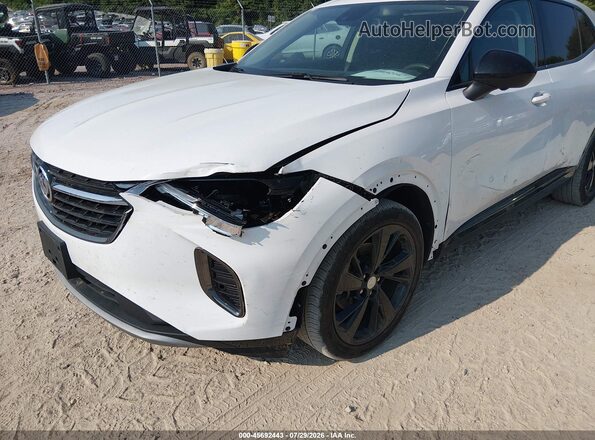 LRBFZPR48MD137960 2021 BUICK ENVISION White წინა ხედი
