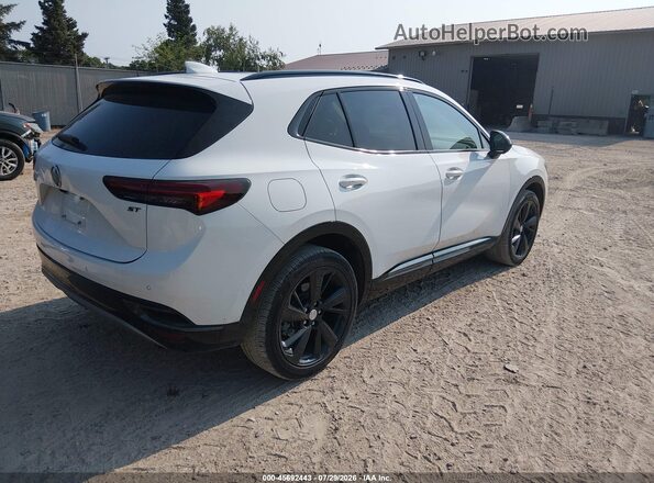 LRBFZPR48MD137960 2021 BUICK ENVISION White უკანა მარჯვენა
