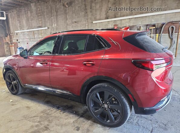 LRBFZPR48ND115488 2022 BUICK ENVISION Красный Задняя левая четверть