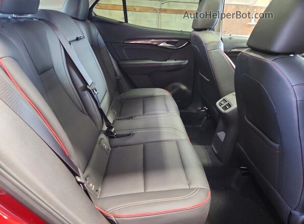 LRBFZPR48ND115488 2022 BUICK ENVISION Красный Вид задней части салона