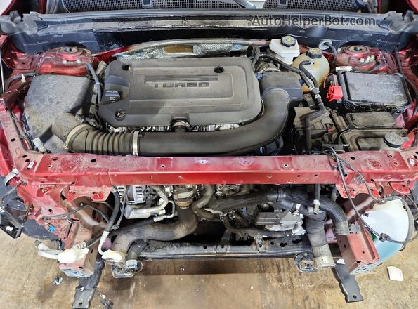 LRBFZPR48ND115488 2022 BUICK ENVISION Красный Вид подкапотного пространства