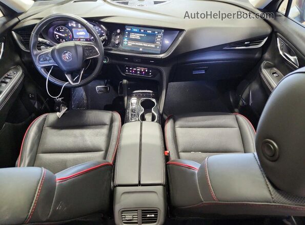 LRBFZPR48ND115488 2022 BUICK ENVISION Красный Вид панели приборов