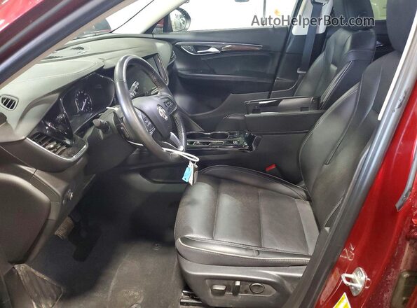 LRBFZPR49MD171129 2021 BUICK ENVISION Темно-бордовый Вид салона спереди