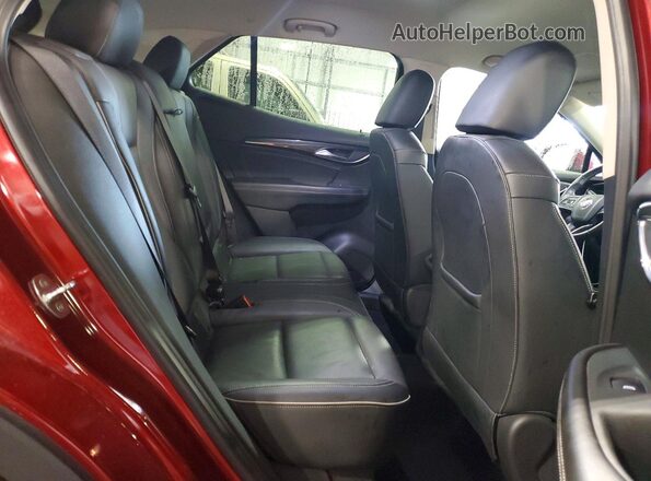 LRBFZPR49MD171129 2021 BUICK ENVISION Темно-бордовый Вид задних сидений
